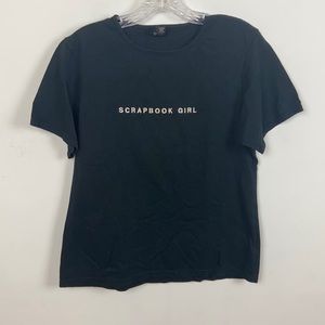 Scrapbook Girl shirt
